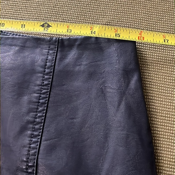 Free People Faux Leather Skirt - Picture 5 of 6